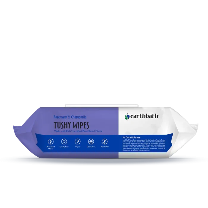 Tushy Wipes for Dogs - Earthbath