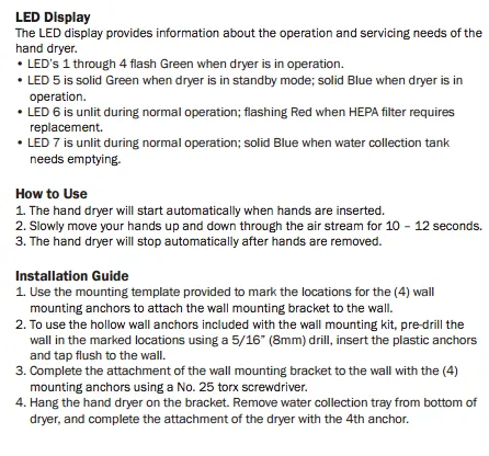 WORLD DRYER® V-639A VMAX®  ***DISCONTINUED***  No Longer Available - Replaced by WORLD V-649A