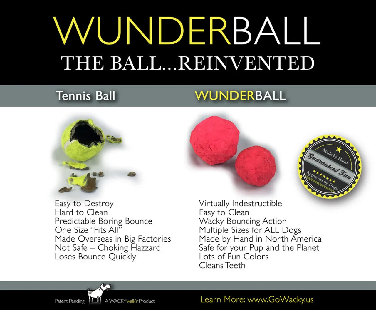 WUNDERball from WACKY walk'r